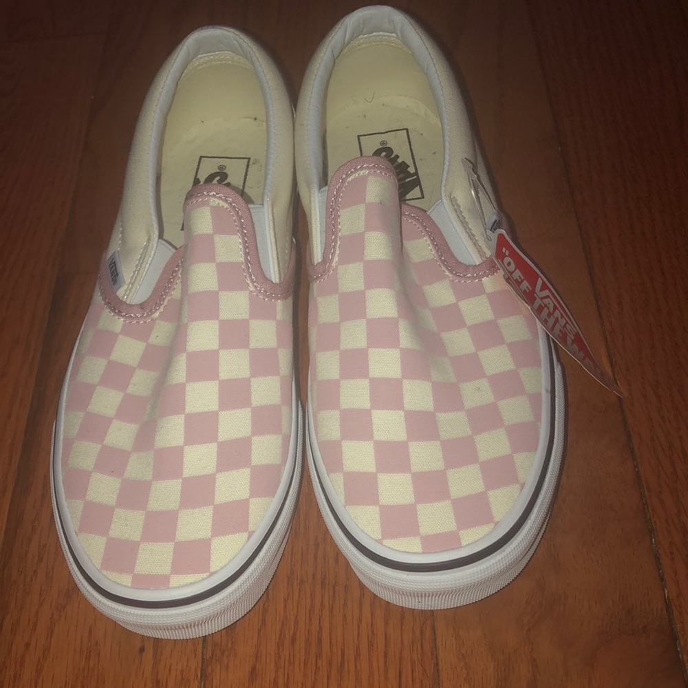 Vans Slip on Checkerboard Sneakers